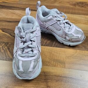 Nike V2K Run Kids Sneakers Pink Retro Chunky Dad Shoe Size 11C Y2K Style